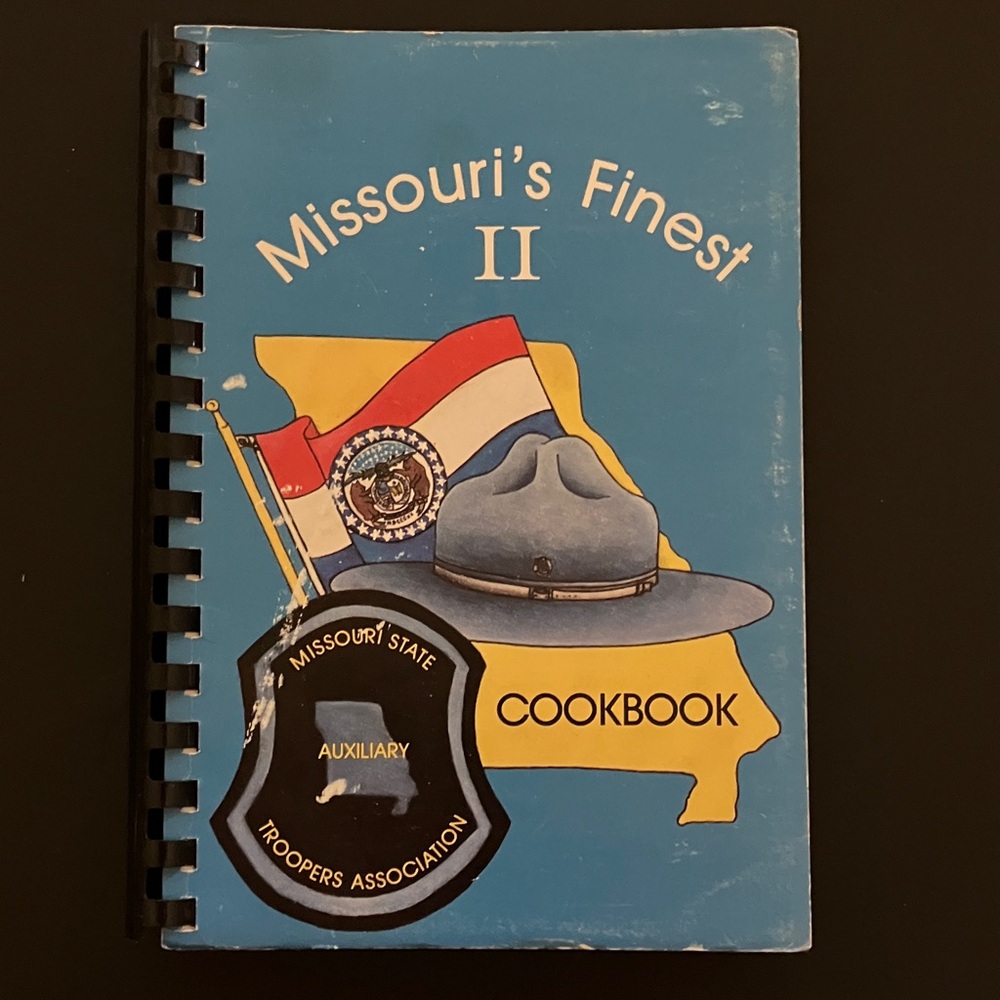 Missouri State Troopers Cookbook Community Recipe Book 1993